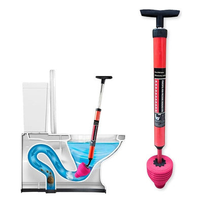 ¡DESTAPADOR DE INODOROS Y TUBERÍAS A PRESIÓN!