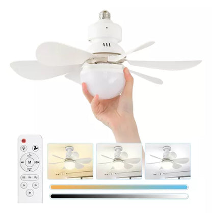 ¡ABANICO TIPO BOMBILLO!