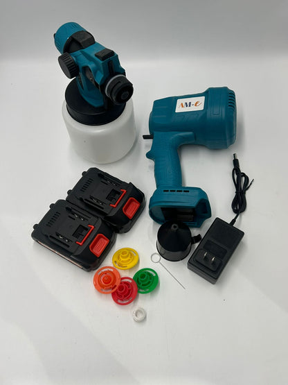 ¡PISTOLA DE PINTURA 2 BATERIAS 48V!