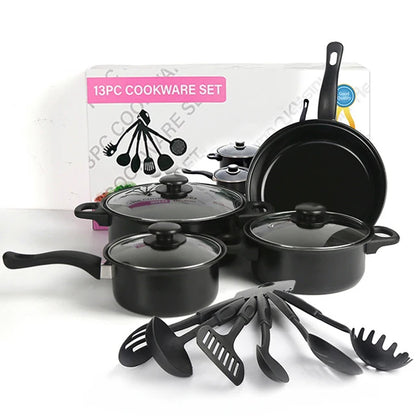 ¡SET DE OLLAS Y UTENCILIOS DE COCINA!