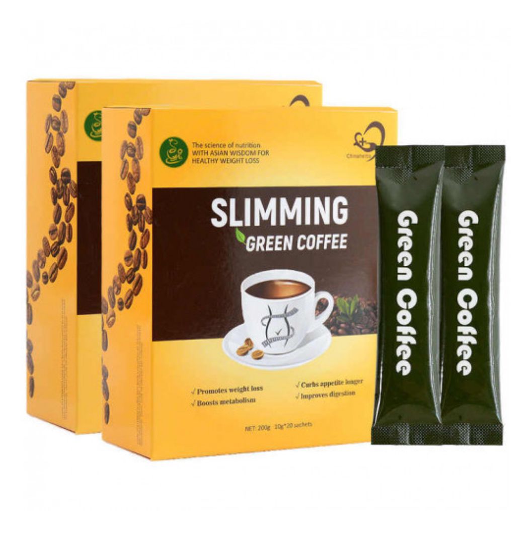 ¡CAFÉ VERDE QUEMAGRASA NATURAL 20 SOBRES!