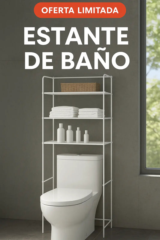 ¡ESTANTE DE BAÑO!