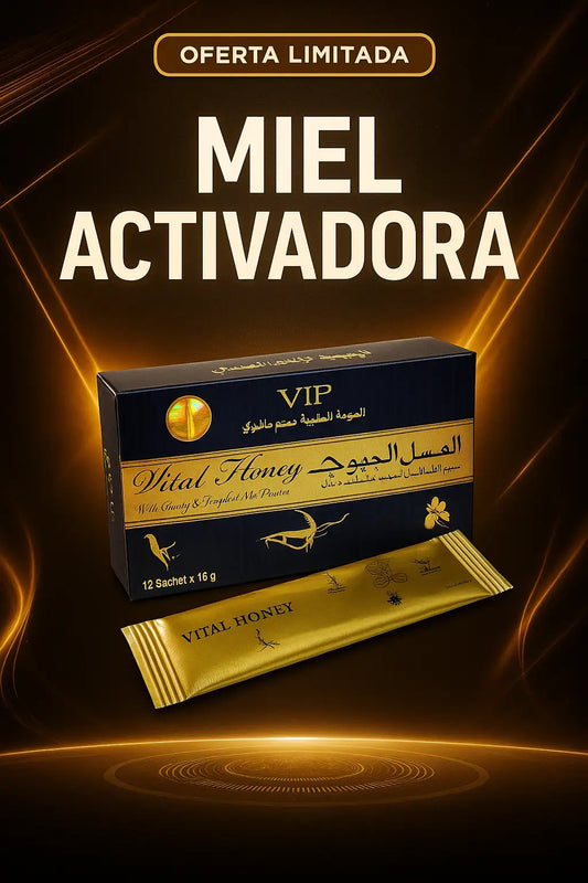 ¡MIEL ACTIVADORA PACK 12 SOBRES!